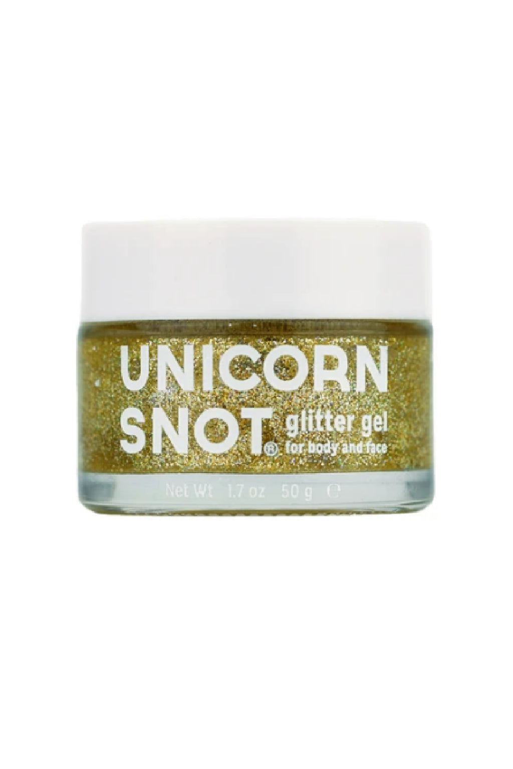 Unicorn Holographic Gold Glitter Gel