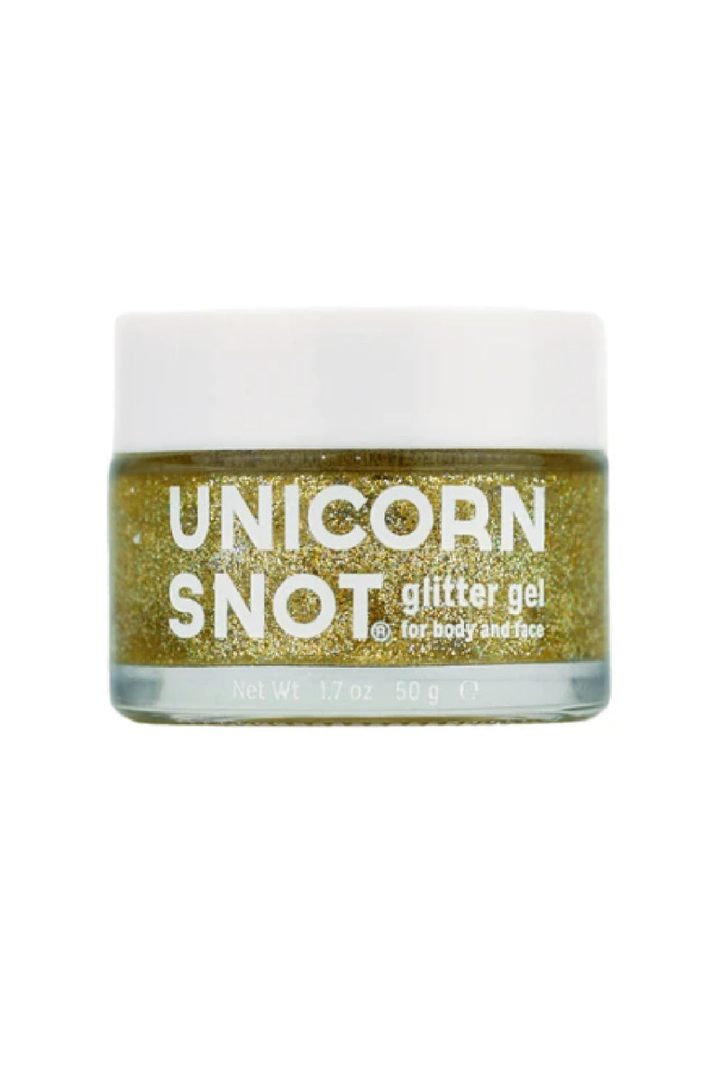 Unicorn Holographic Gold Glitter Gel