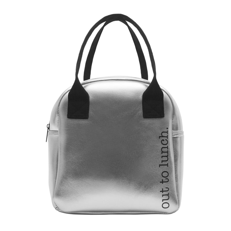 Silver Tote Lunch Box