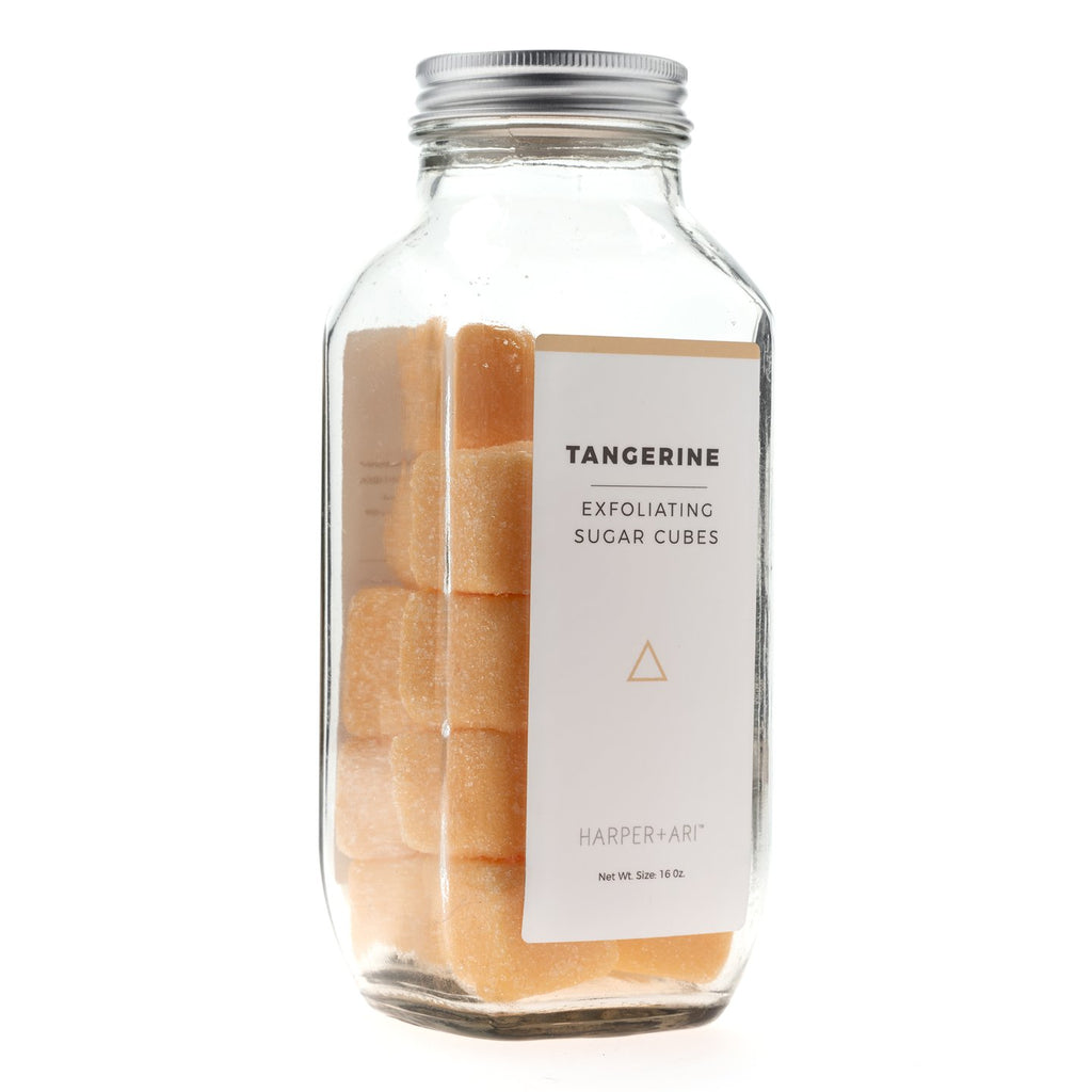 Tangerine Scented Exfoliating Sugar Cubes