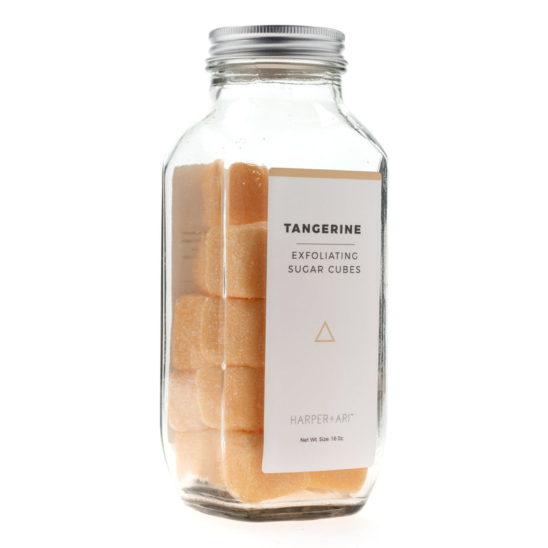 Tangerine Scented Exfoliating Sugar Cubes