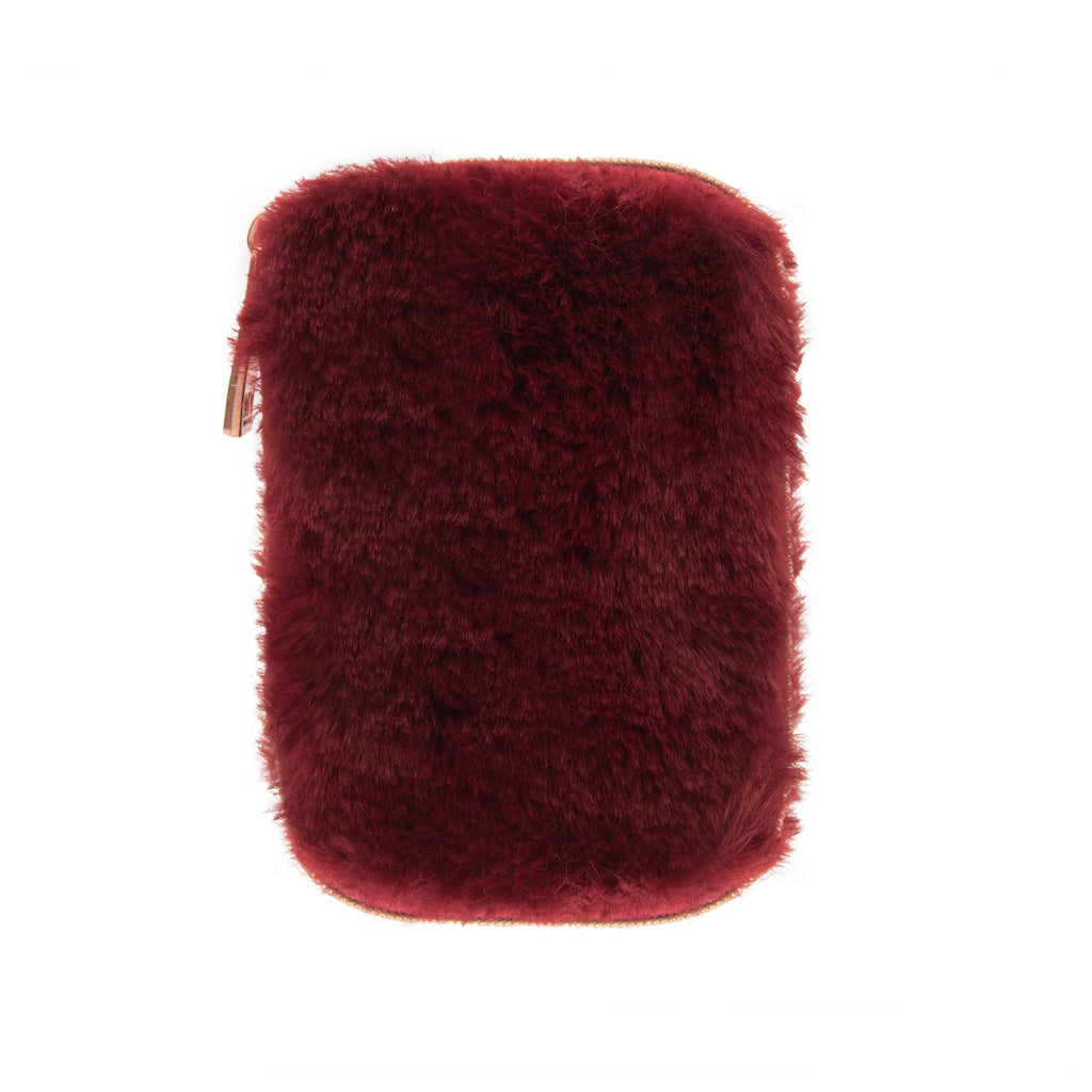 Burgundy Ear Bud Case