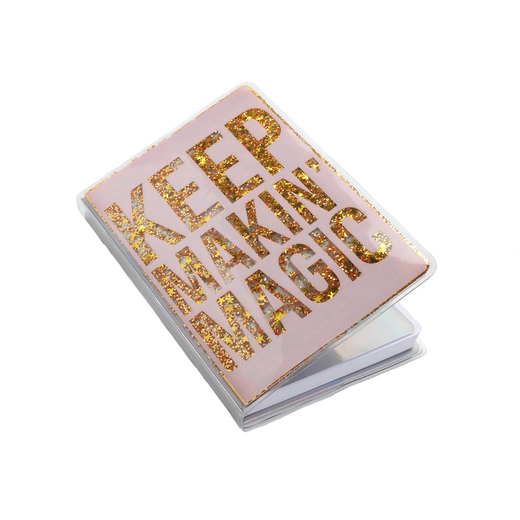 Keep Making Magic Glitter Journal