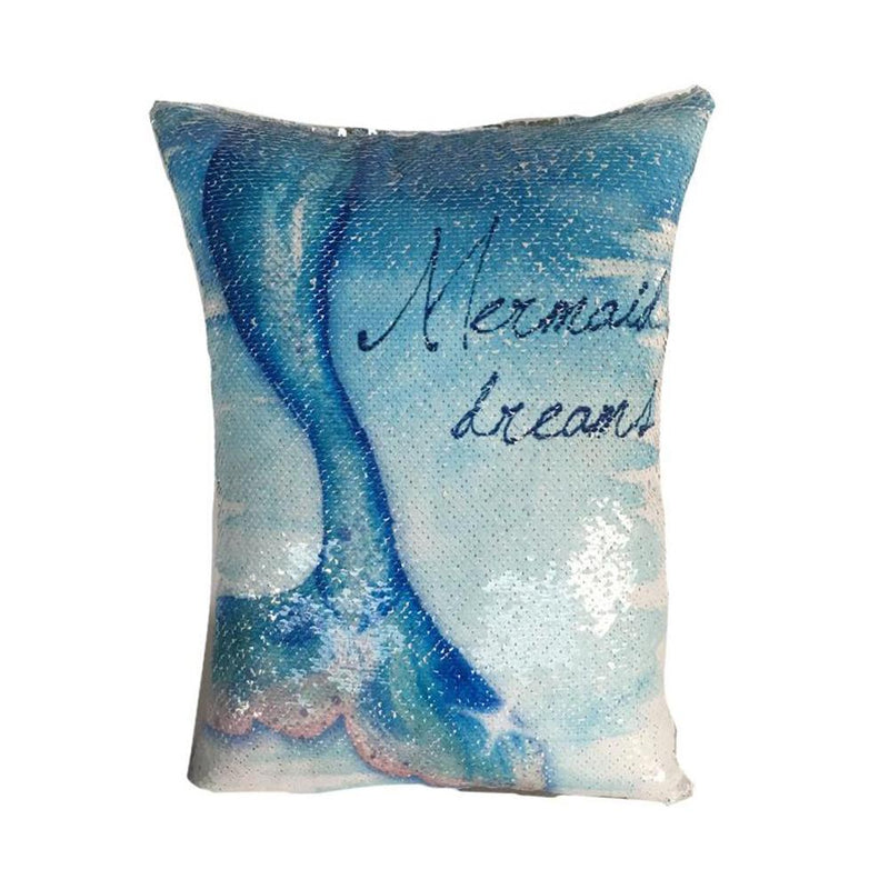 Mermaid Reversible Tail Pillow